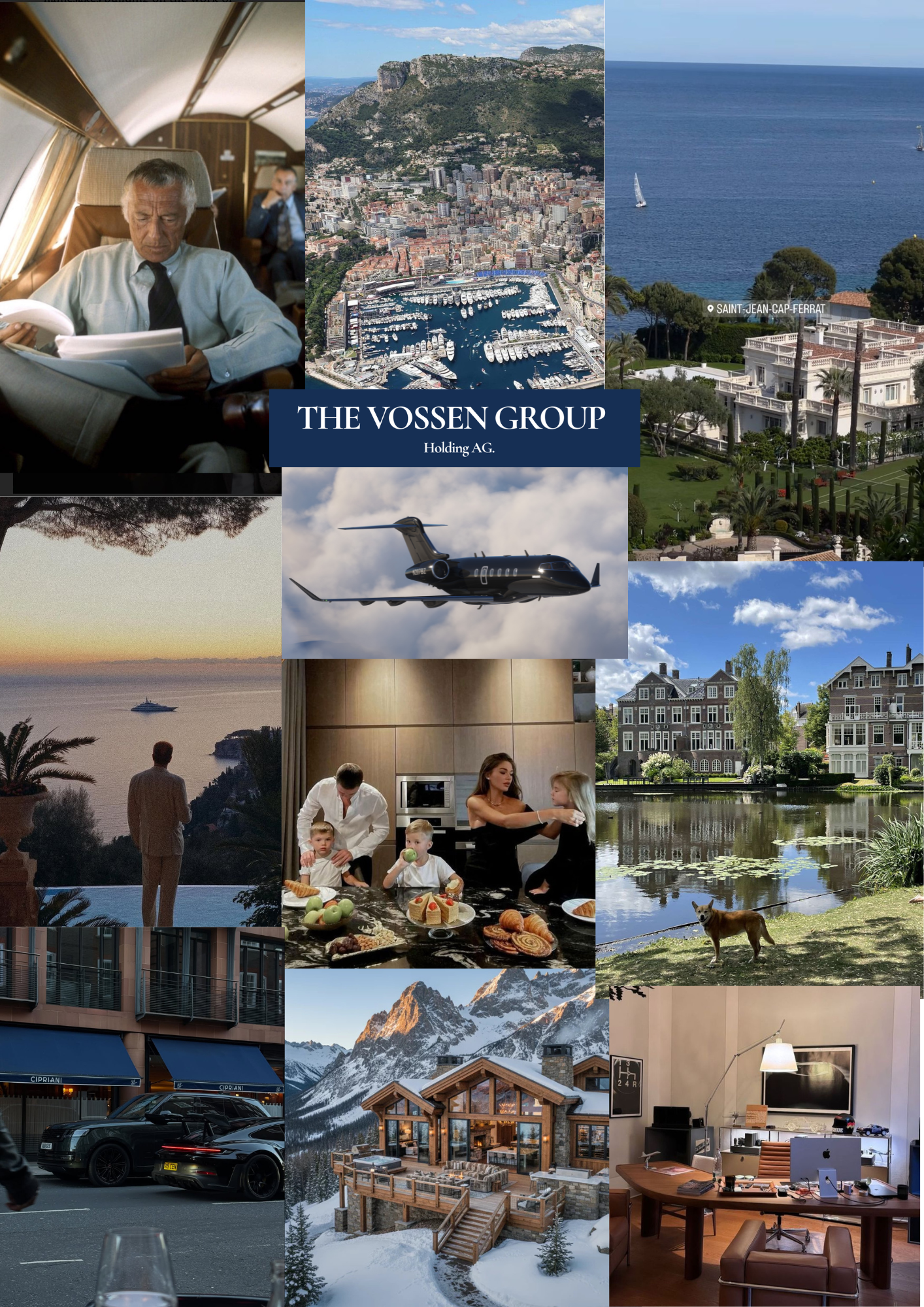 The Vossen Group vision board
